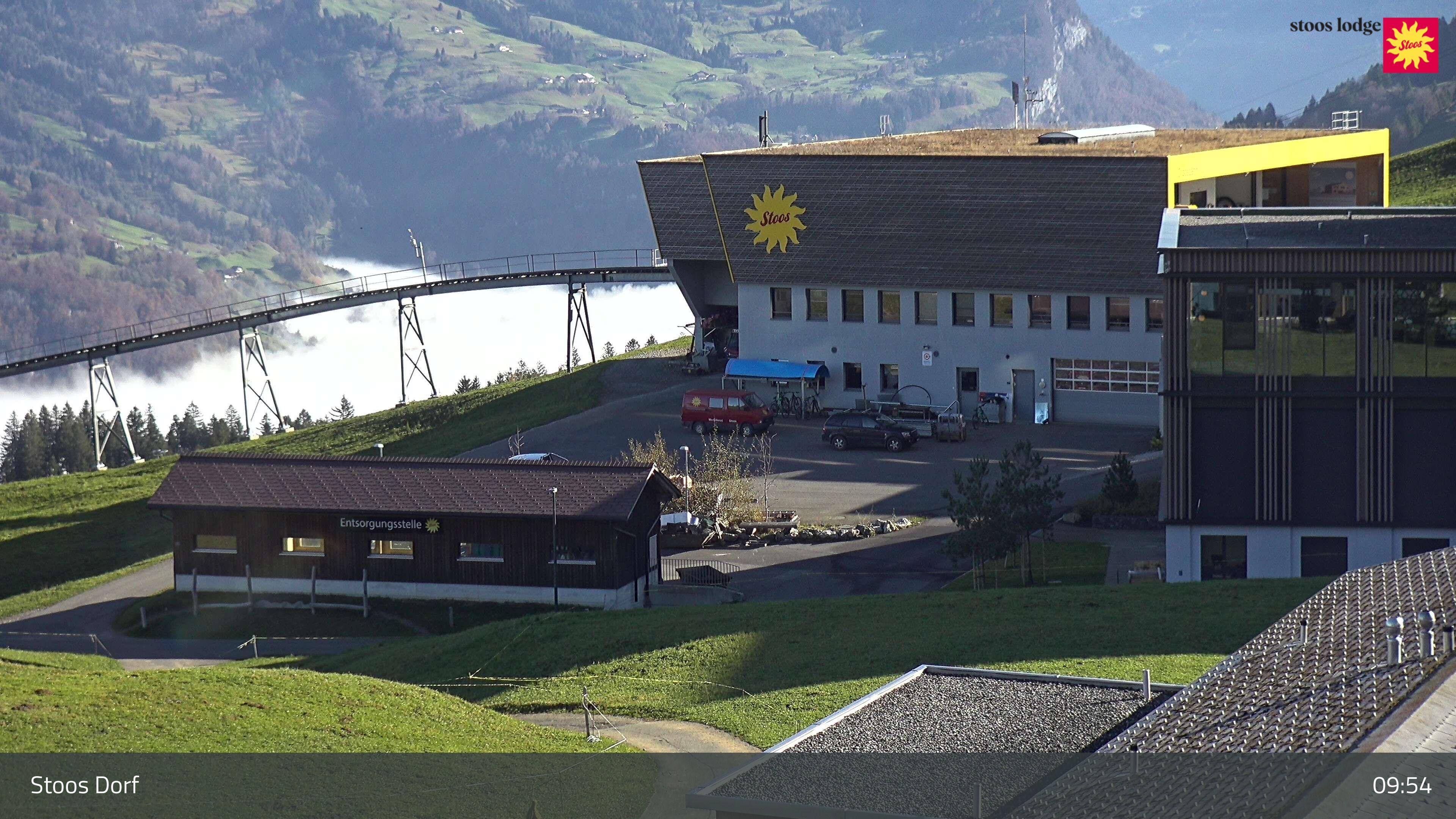 Stoos SZ: Stoos - Stoos Dorf, NEUE BERGSTATION