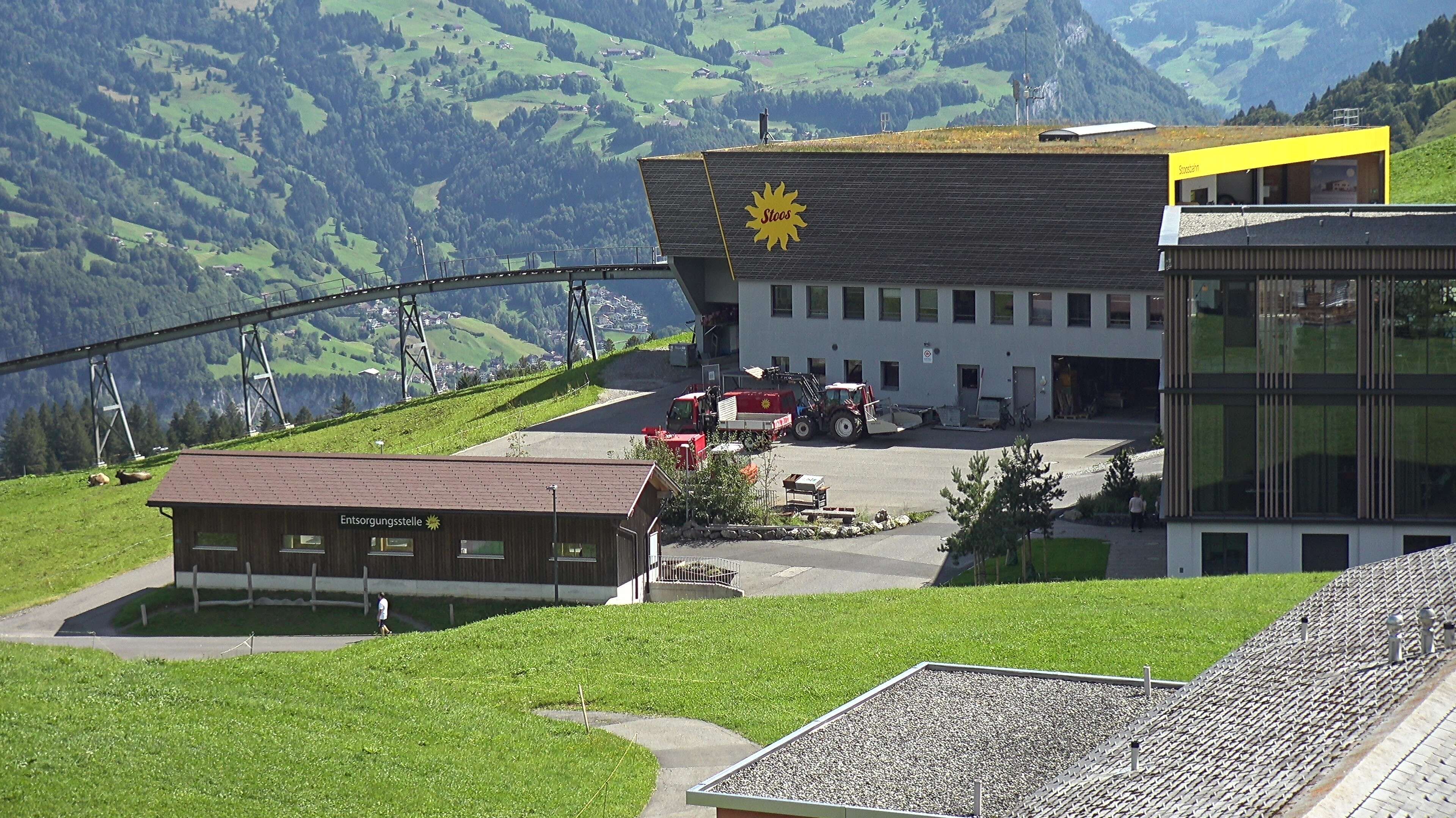 Stoos SZ: Stoos - Stoos Dorf, NEUE BERGSTATION