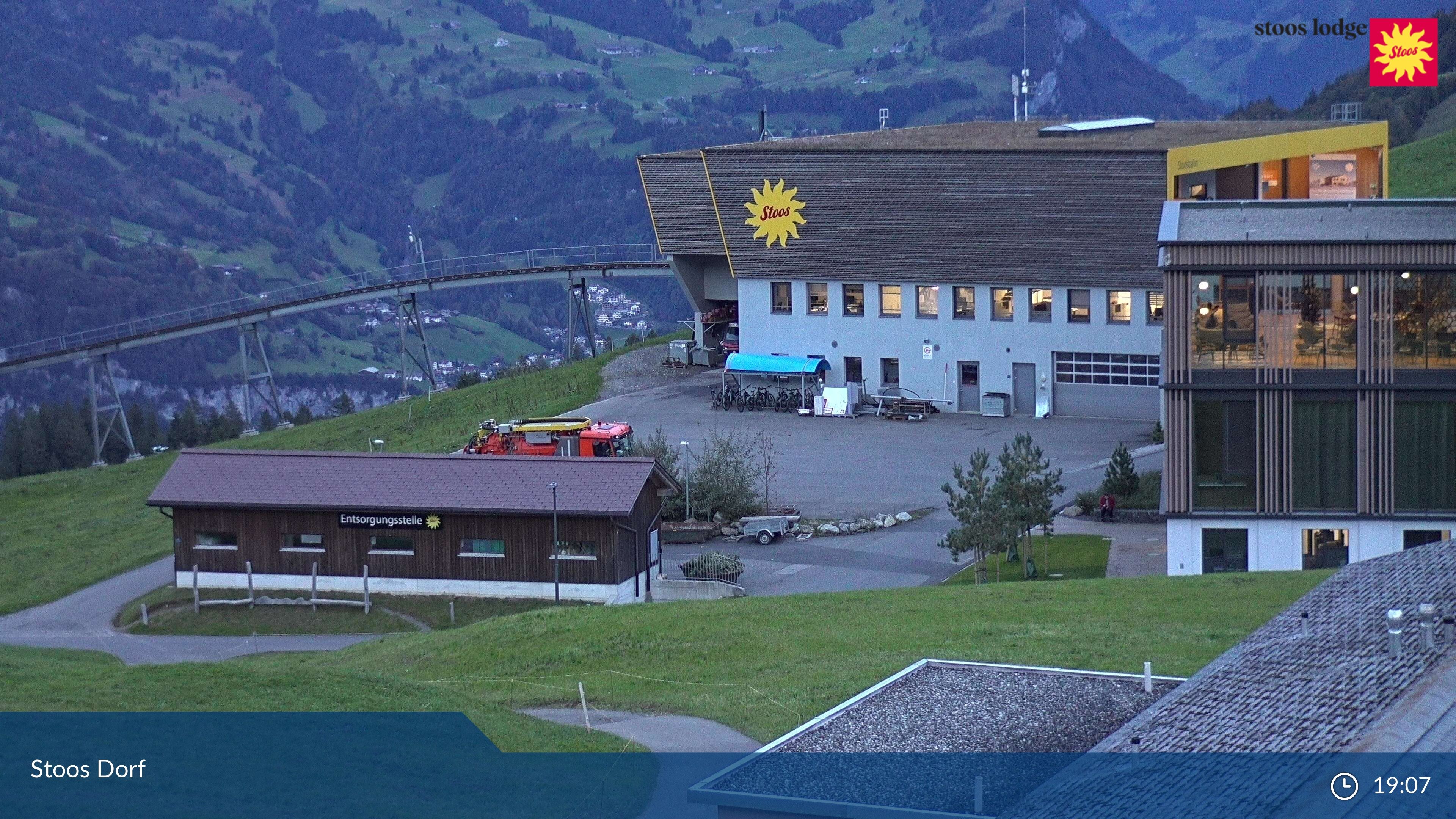 Stoos SZ: Stoos - Stoos Dorf, NEUE BERGSTATION