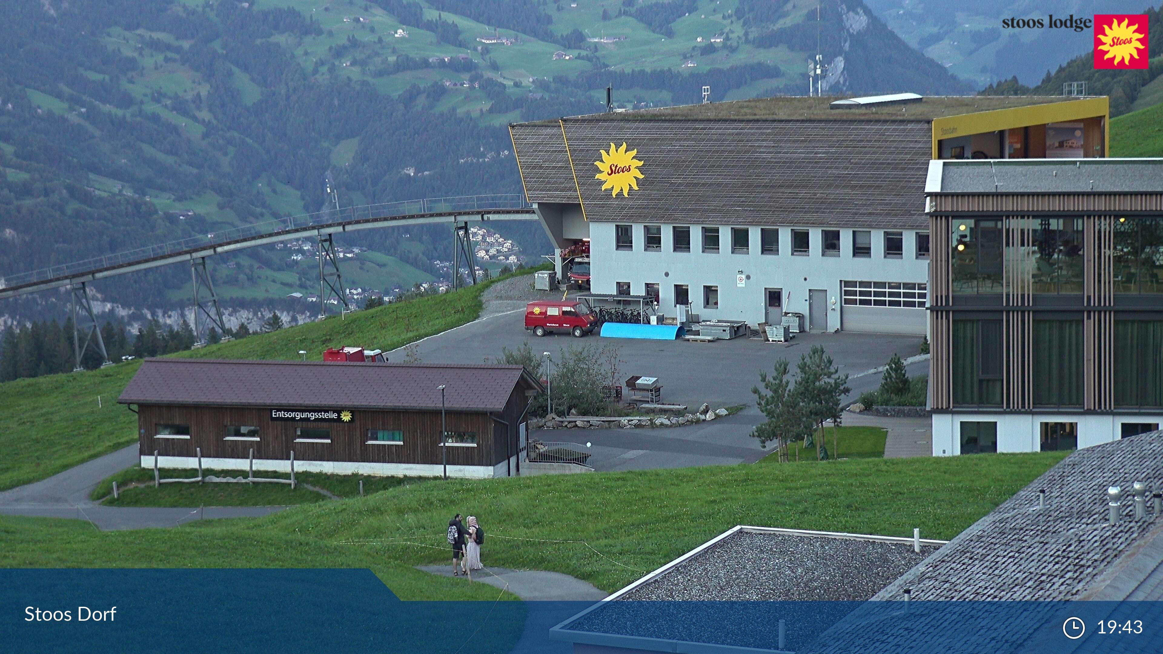 Stoos SZ: Stoos - Stoos Dorf, NEUE BERGSTATION