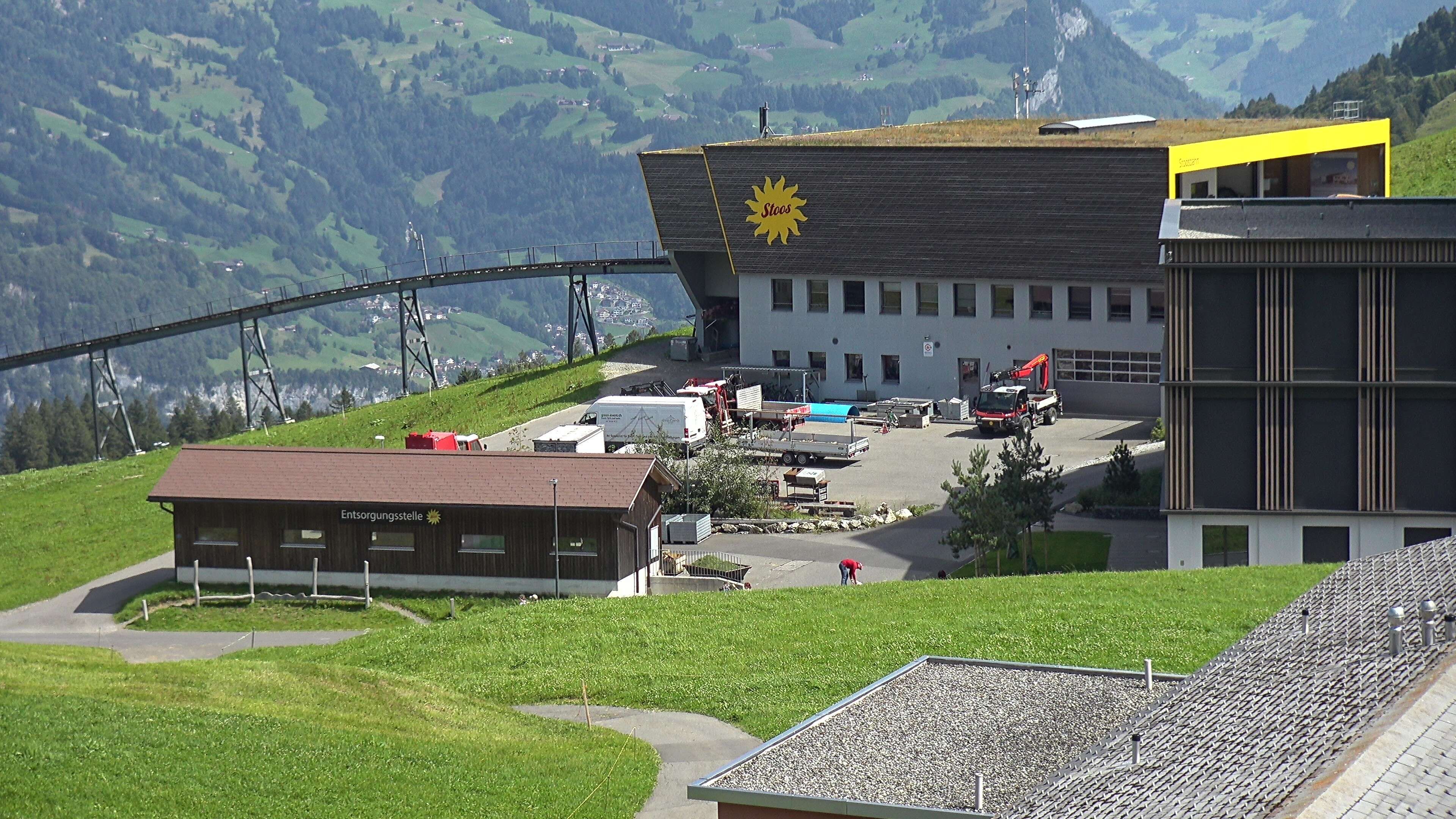 Stoos SZ: Stoos - Stoos Dorf, NEUE BERGSTATION