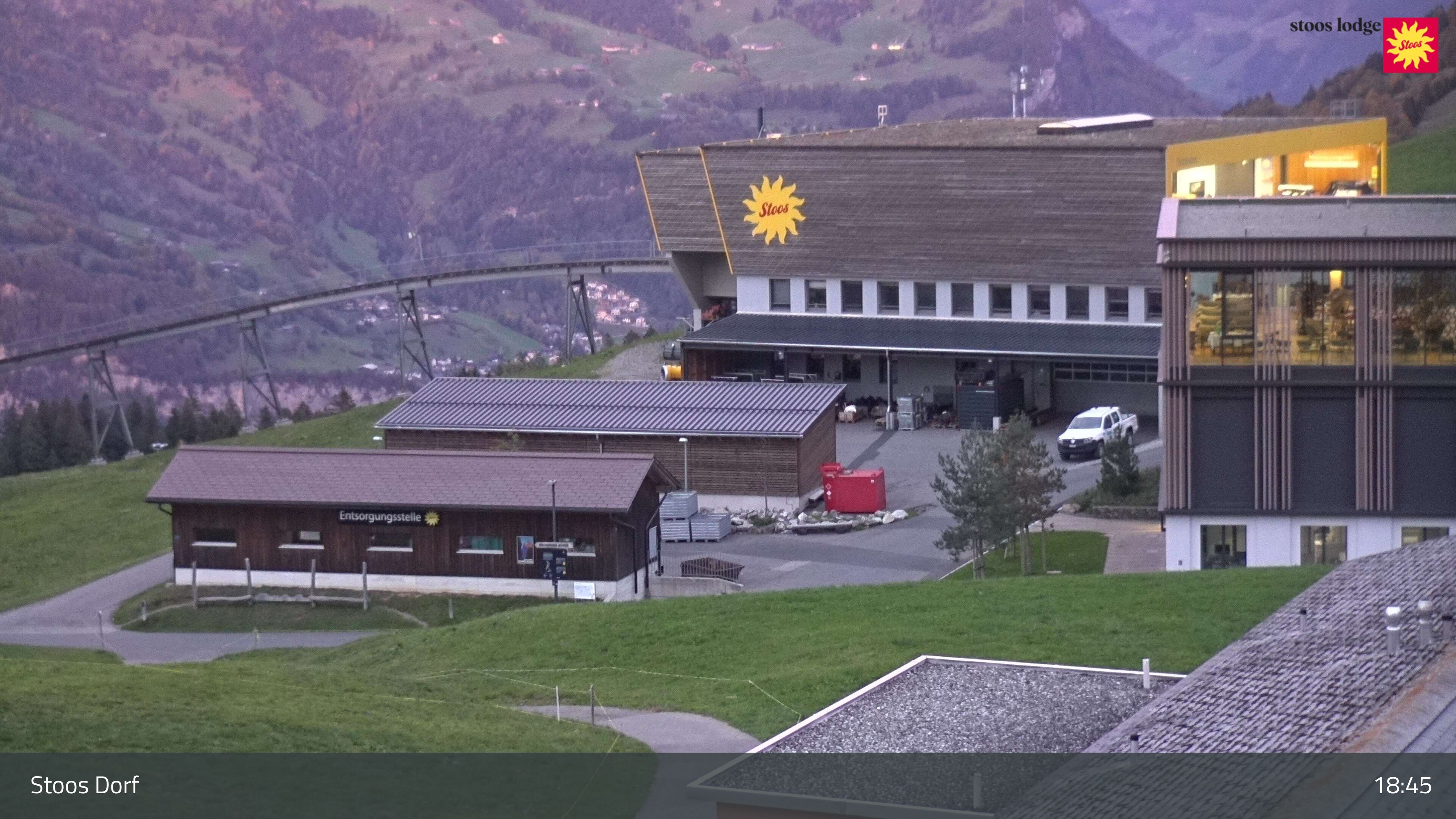 Stoos SZ: Stoos - Stoos Dorf, NEUE BERGSTATION