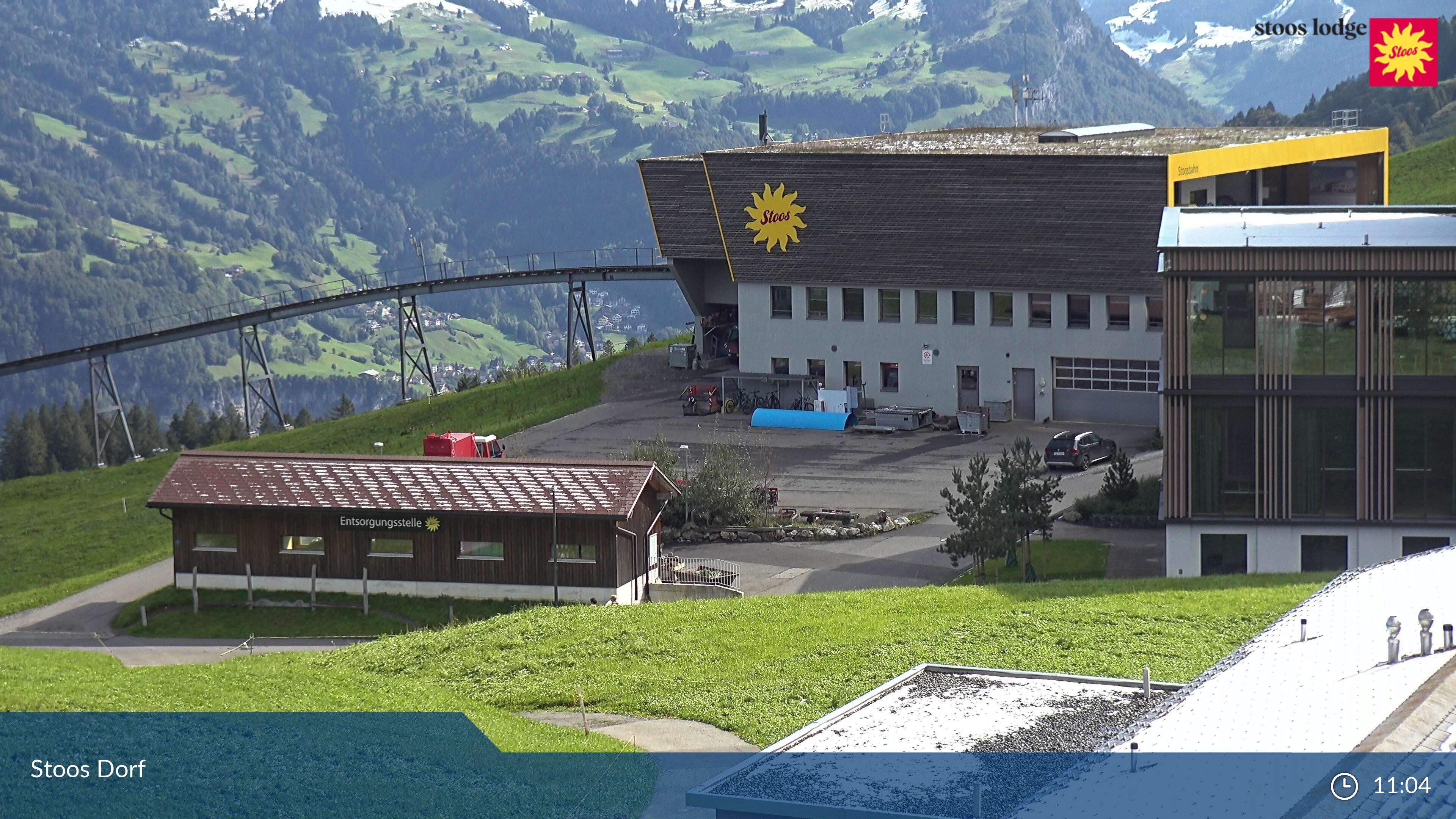 Stoos SZ: Stoos - Stoos Dorf, NEUE BERGSTATION