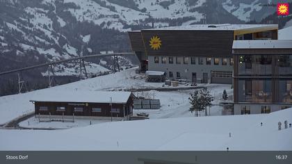 Stoos SZ: Stoos - Stoos Dorf, NEUE BERGSTATION