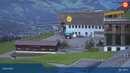 Stoos SZ: Stoos - Stoos Dorf, NEUE BERGSTATION