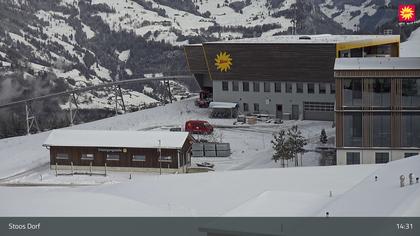 Stoos SZ: Stoos - Stoos Dorf, NEUE BERGSTATION