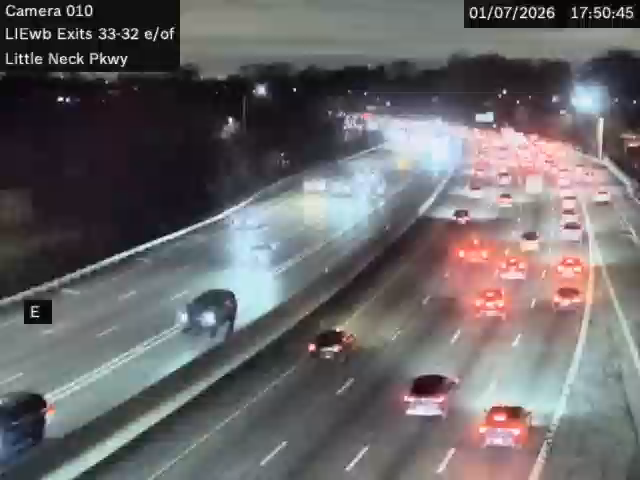 Traffic Cam Lake Success › West: I-495 East of Little Neck Pkwy
