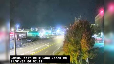 Traffic Cam Colonie › South: Wolf Rd SB at Sand Creek Rd