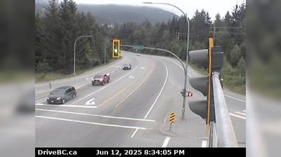 Marketplace › South: 20, Hwy 99, in Whistler at Lorimer Rd, looking south