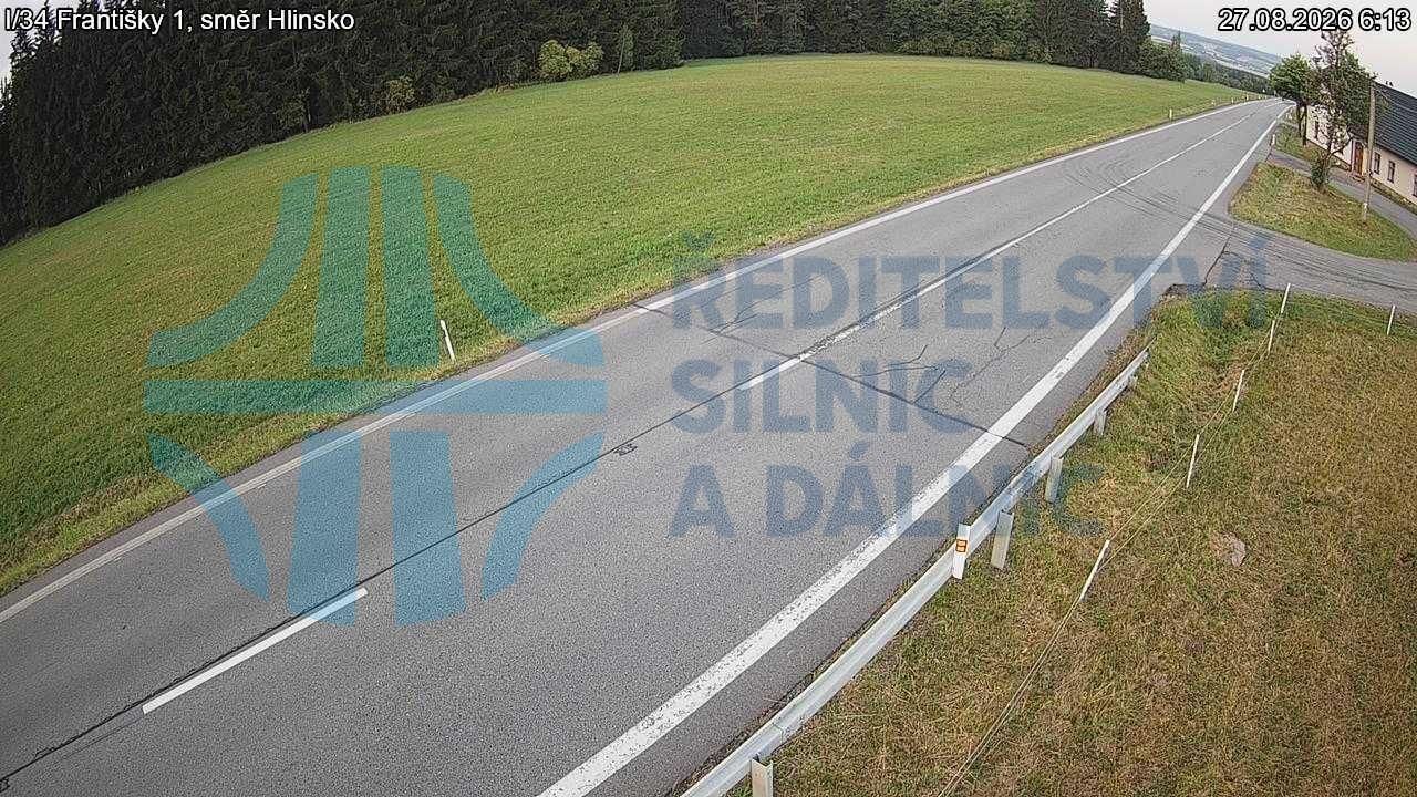 Traffic Cam Krouna › East: Františky