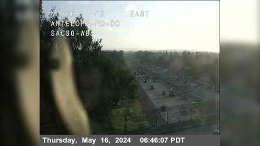 Traffic Cam Citrus Heights › West: Hwy 80 at Antelope