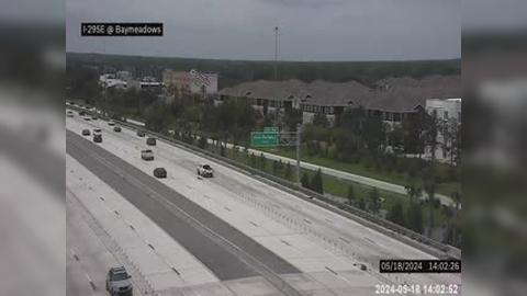 Traffic Cam Jacksonville: I-295 E at Baymeadows Rd