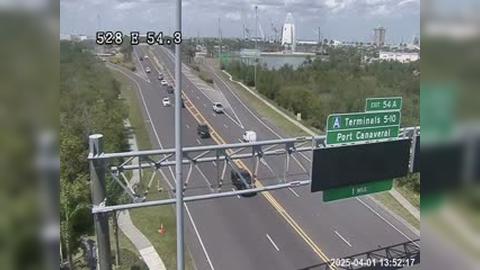 Traffic Cam Cape Canaveral: SR-528 @ MM 54 EB