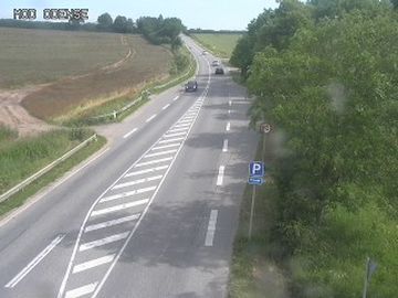 Traffic Cam Nedre Hillerslev › North: Rute 43 Hillerslev N