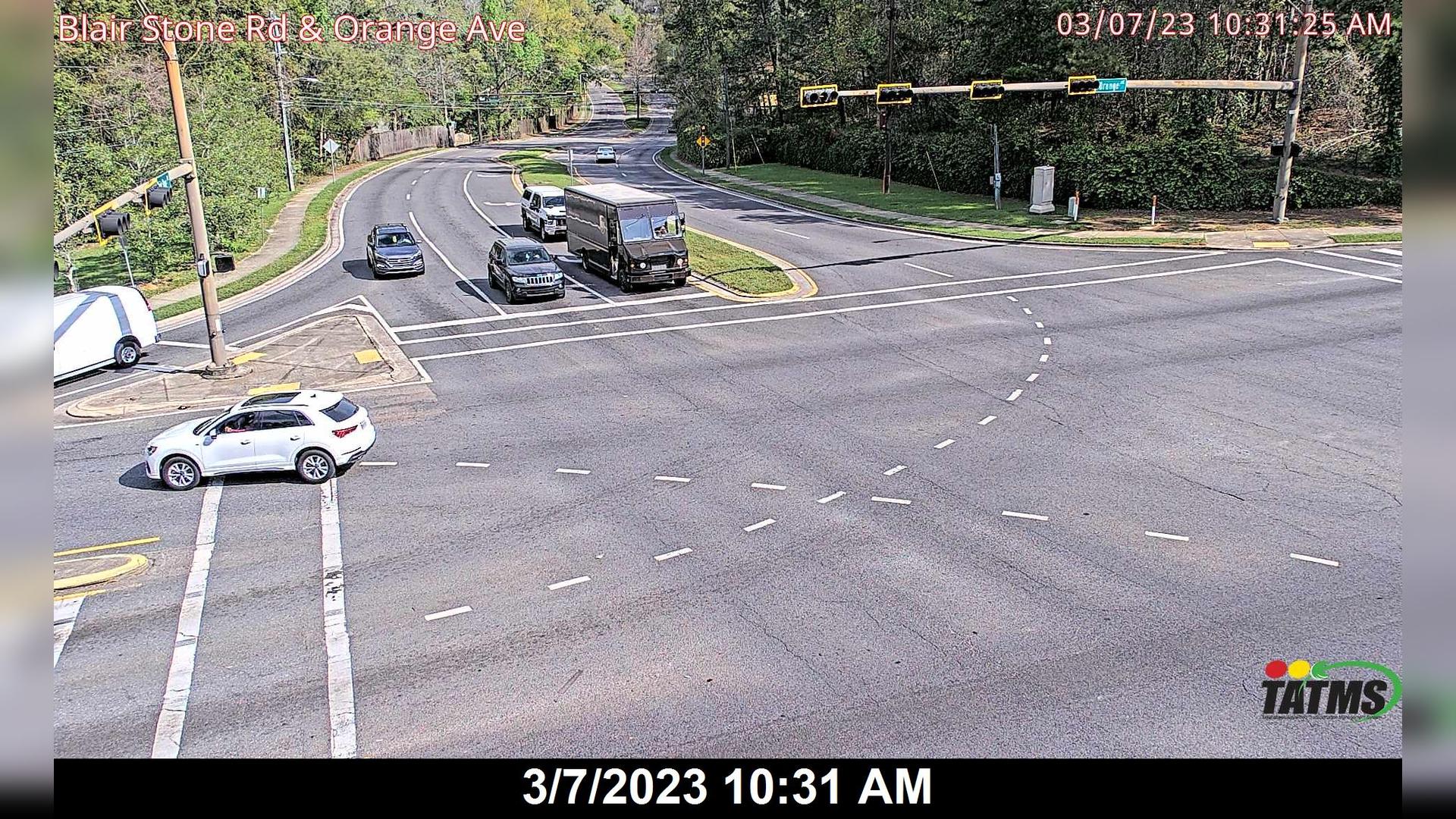 Traffic Cam Tallahassee: Blair Stone Rd at Orange Ave