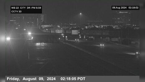 Traffic Cam Orange › West: SR-22 : City Drive