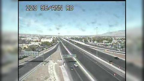 Traffic Cam Centennial Hills: US 95 SB Ann Rd