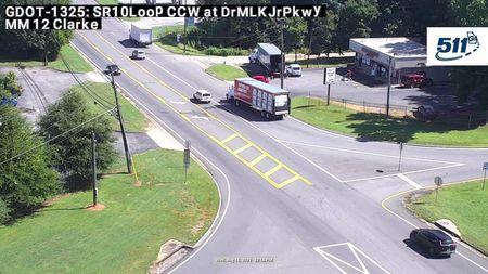 Traffic Cam Athens-Clarke County Unified Government: GDOT-CCTV-SR10-01205-CCW-01--1