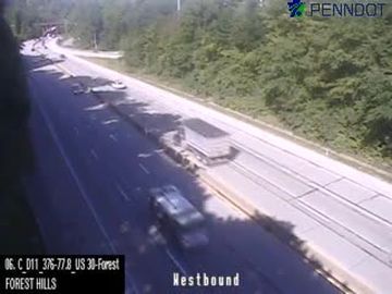 Traffic Cam Braddock Hills: I-376 @ EXIT 79A (US 30 EAST FOREST HILLS)