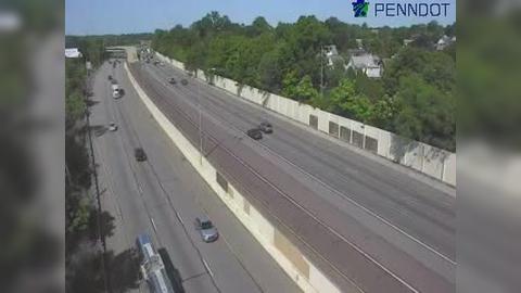 Traffic Cam Bensalem Township: I-95 @ MM 35.2 (STATION AVE)