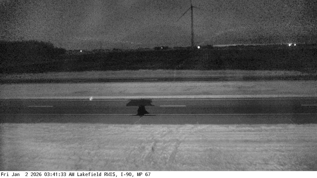 Traffic Cam Lakefield: I-90: I-90 - MP 67): I-90 - MP 67) View