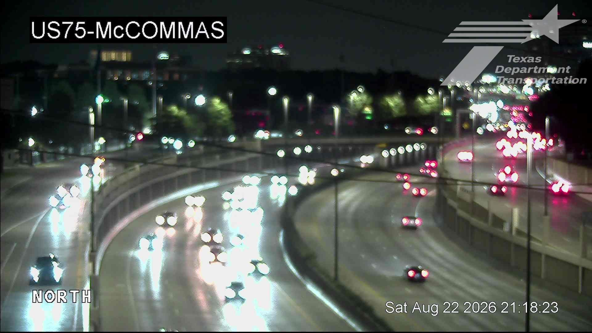 Traffic Cam University Crossing PID › North: US 75 @ McCommas