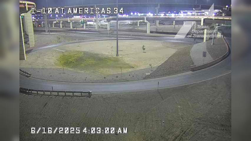 Traffic Cam El Paso › West: I-10 @ Americas