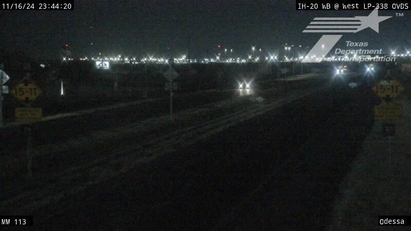 Traffic Cam West Interstate Industrial Sites › West: IH 20 at Odessa MM 115