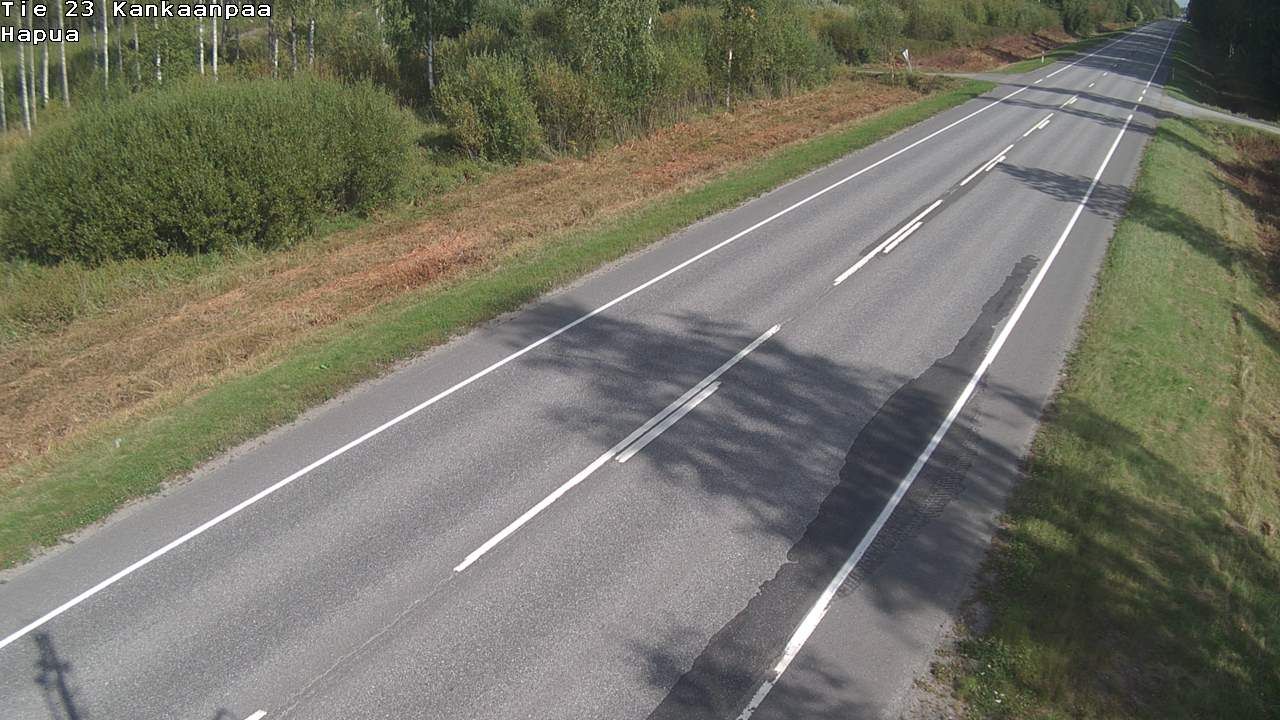Traffic Cam Kankaanpaa: Tie 23 Kankaanpää, Hapua - Parkanoon