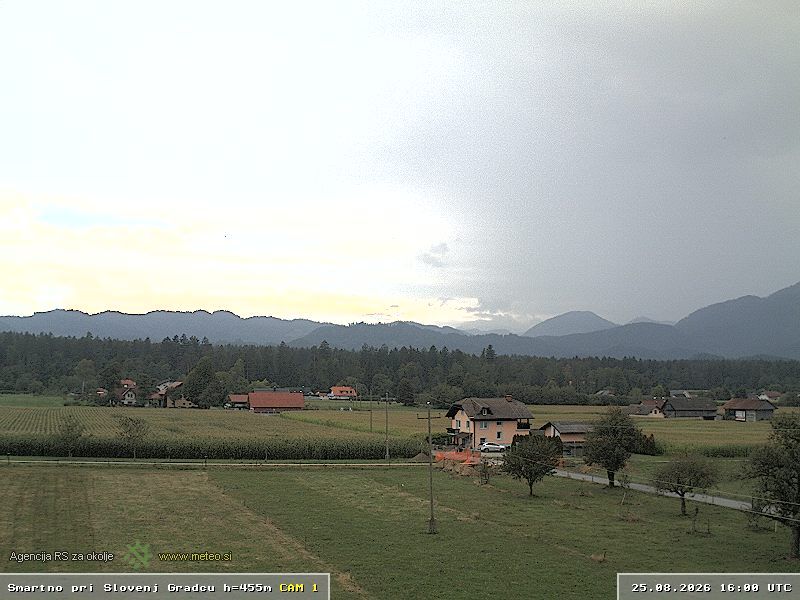 Traffic Cam Slovenj Gradec › South-West