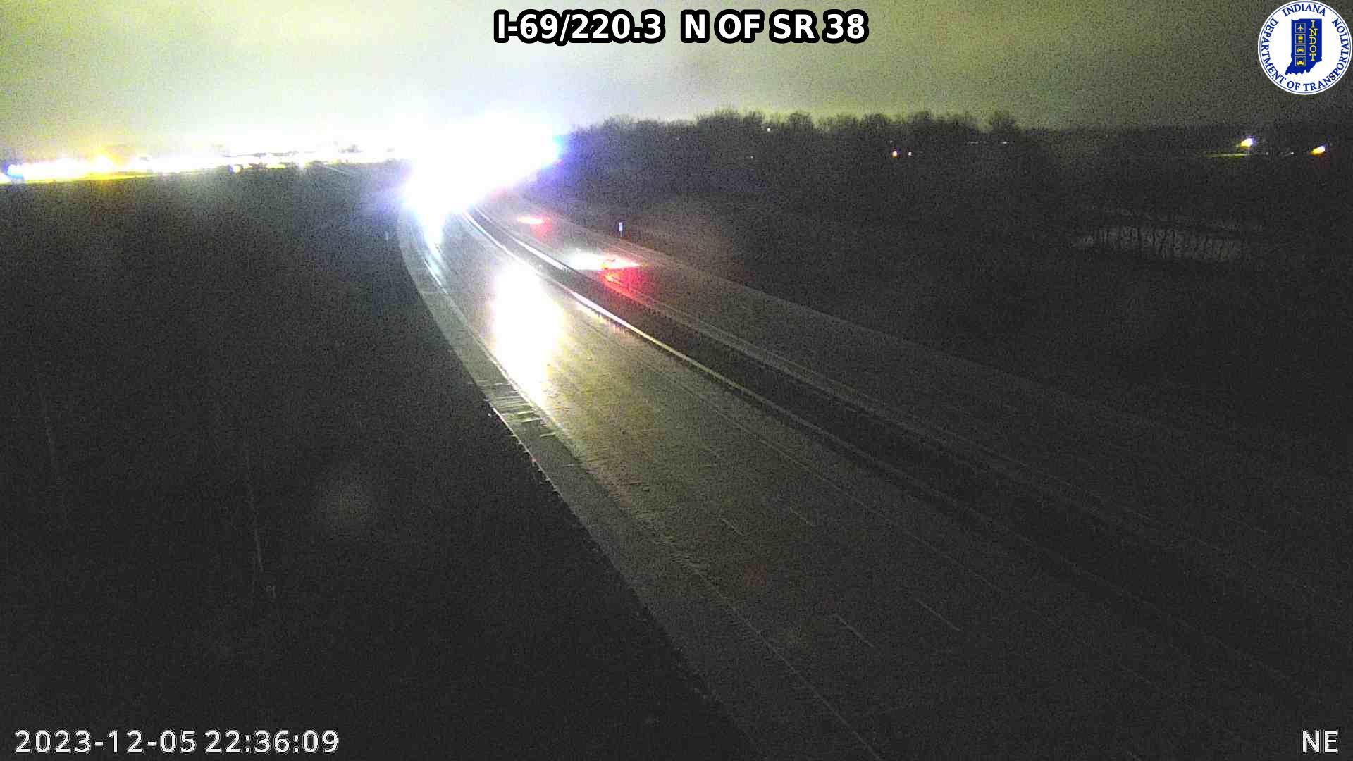 Traffic Cam Anderson: I-69: I-69/220.3 N OF SR 38: I-69/220.3 N OF SR 38