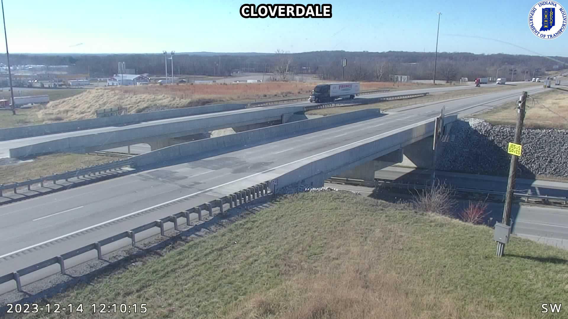 Traffic Cam Cloverdale: I-70