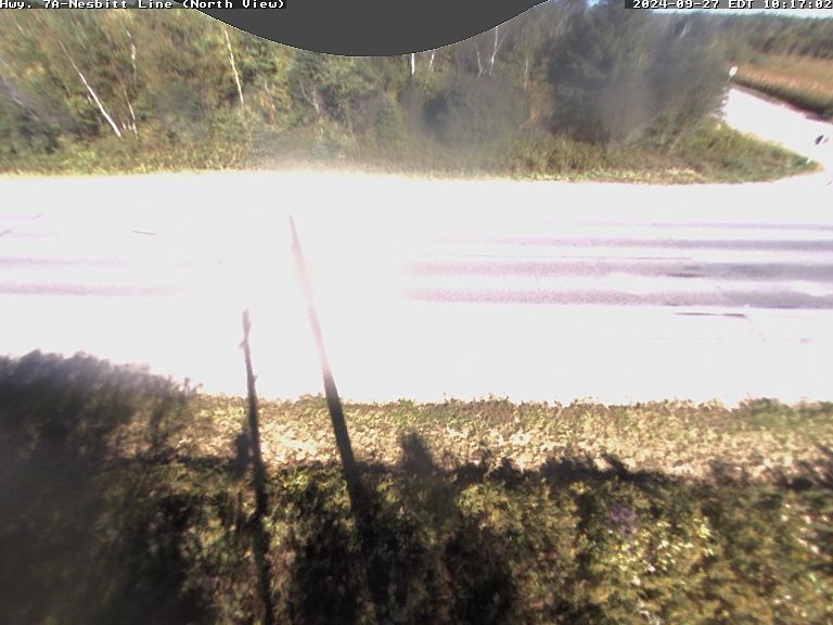 Traffic Cam Scugog: Highway 7A at Nesbitt Line