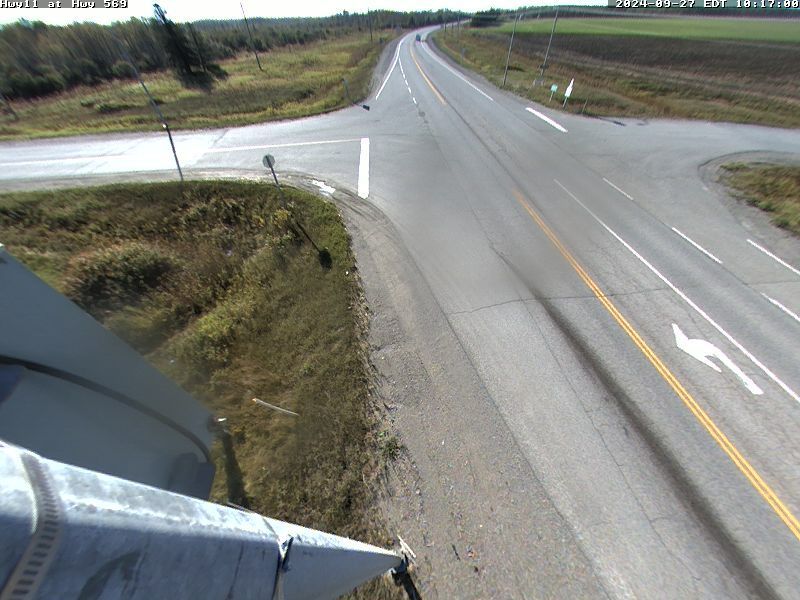 Traffic Cam Evanturel Township: Highway 11 at Highway 569