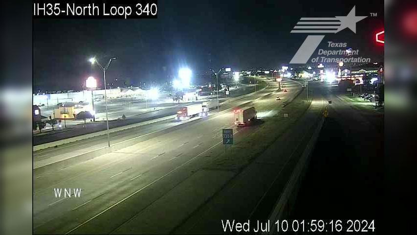 Traffic Cam Bellmead › South: I35@Loop 340-Waco