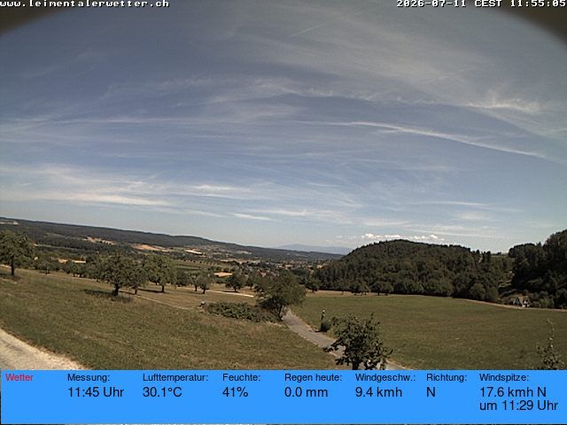 Burg im Leimental › Westen: Leimentaler Wetterstation