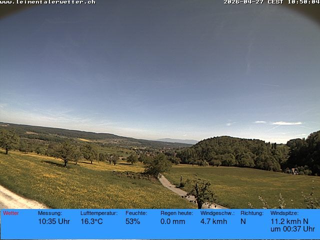Burg im Leimental: Leimentaler Wetterstation