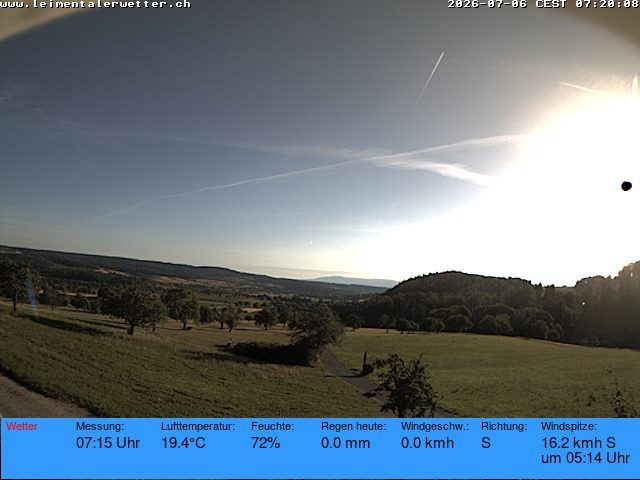 Burg im Leimental › Westen: Leimentaler Wetterstation