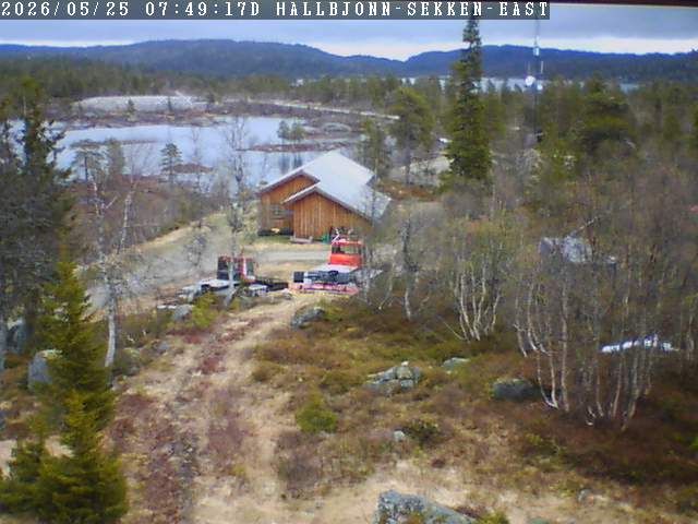 Webcam Hallbjønn høyfjellsenter, Tokke, Telemark, Norwegen