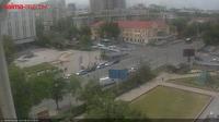 Last daylight view from Bishkek: Чуй Б.Баатыра