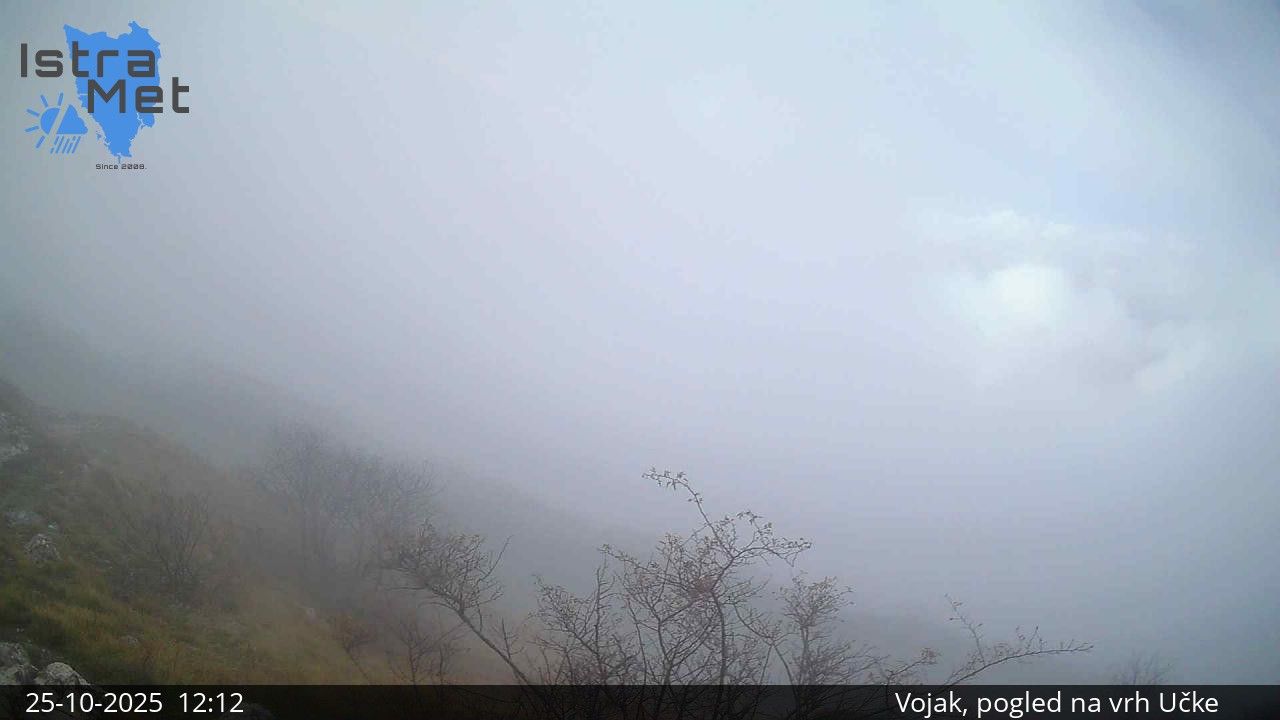 Traffic Cam Lovran: Učka, Vojak 1400m