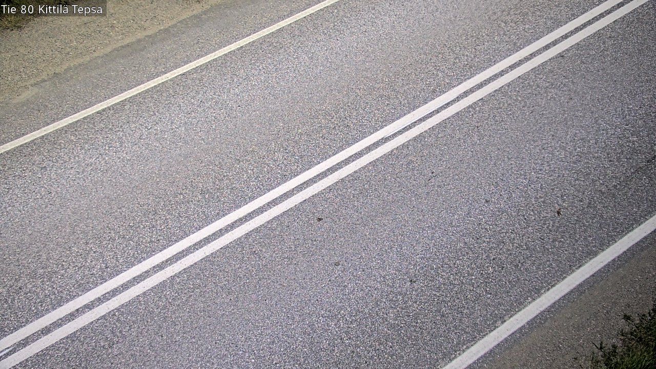 Traffic Cam Kittila: Tie80 Tepsa - Tienpinta