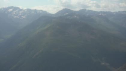 Davos: Dorf - Weissfluhjoch, Blick Jakobshorn