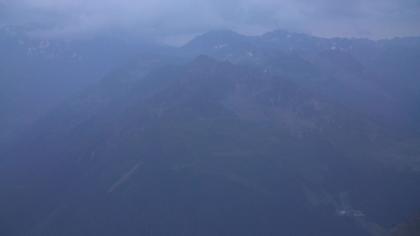 Davos: Dorf - Weissfluhjoch, Blick Jakobshorn