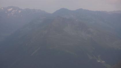 Davos: Dorf - Weissfluhjoch, Blick Jakobshorn