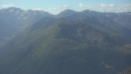 Davos: Dorf - Weissfluhjoch, Blick Jakobshorn