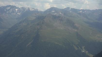 Davos: Dorf - Weissfluhjoch, Blick Jakobshorn