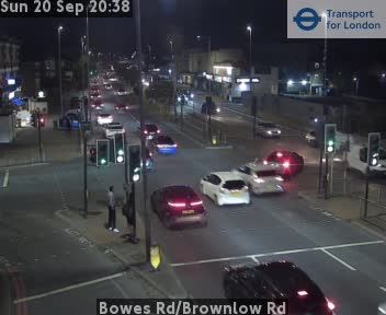Traffic Cam London Borough of Haringey: Bowes Rd/Brownlow Rd