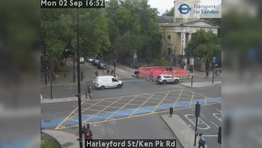 Traffic Cam London: Harleyford St/Ken Pk Rd