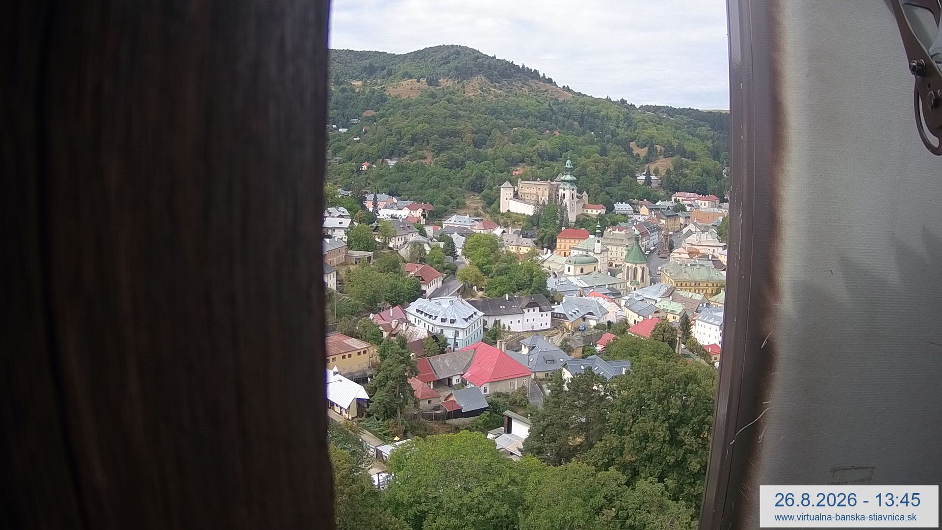 Traffic Cam Banska Stiavnica › North-East: Banskobystrický